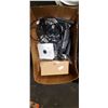 Image 2 : HONEYWELL HUMIDIFIER WITH 2 SPARE RESERVOIRS AND BOX OF ASSORTED HARDWARE