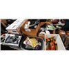 Image 1 : HIKVISION EKI-K41T44 4K NVR SECURITY CAMERA KIT, HP LASERJET P1006, BOX OF ASSORTED BOX CUTTERS,