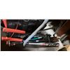 Image 3 : HUSKY MOBILE TOOL BAG WITH CONTENTS OF ASSORTED BOLT CUTTERS, 1/2" CORDLESS IMPACT WRENCH,