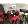 Image 1 : HUSKY PORTABLE TOOL BAG WITH CONTENTS OF ASSORTED HAND TOOLS