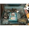 Image 2 : LOT OF ASSORTED MAKITA CORDLESS POWER TOOLS 3 DRILLS, 3 IMPACT DRIVERS, HAMMER DRILL, SCREWDRIVER,
