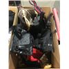 Image 1 : BOX OF ASSORTED DESIGNER WALLETS, PURSES, AND HAND BAGS