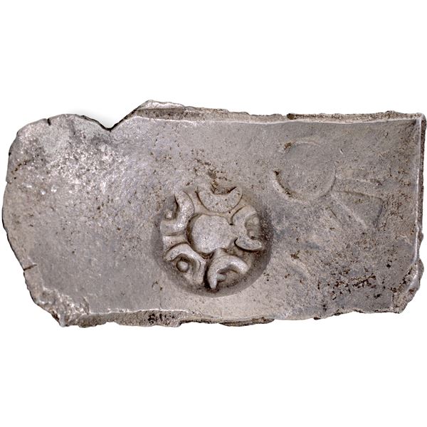 Narhan Hoard type Silver Five Shana Coin of Shakya Janapada.