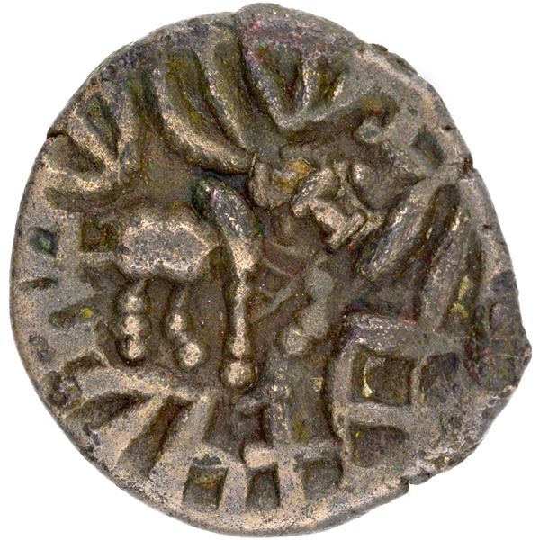 Bahudhanyaka type Cast Copper Coin of Yaudheyas.