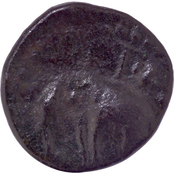 Copper Coin of Sangam Cholas.