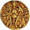 Image 2 : Gold Dinar Coin of Samudragupta of Scepter type of Guptas.