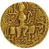 Image 2 : Extremely Rare Gold Dinar Coin of Samudragupta of Scepter type of Guptas.