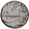 Image 2 : Patna Mint Silver Rupee AH 1026 /11 RY Month Isfandarmuz (Pices) Coin of Jahangir.
