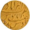 Image 2 : Rare Mughal Empire Aurangzeb Akbarabad Mint Gold Mohur Coin of AH 1095 and 28 Regnal year.