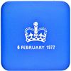 Image 4 : Silver Proof Crown Coin of Silver Jubilee of Queen Elizabeth II of year 1977 of United Kingdom.