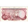 Image 2 : Trinta (Thirty) Escudos Banknote of Banco Nacional Ultramarino of Portuguese India (Goa) of 1959.