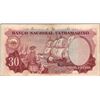 Image 2 : Extremely Fine Trinta (Thirty) Escudos Banknote of Banco Nacional Ultramarino of Portuguese India (G