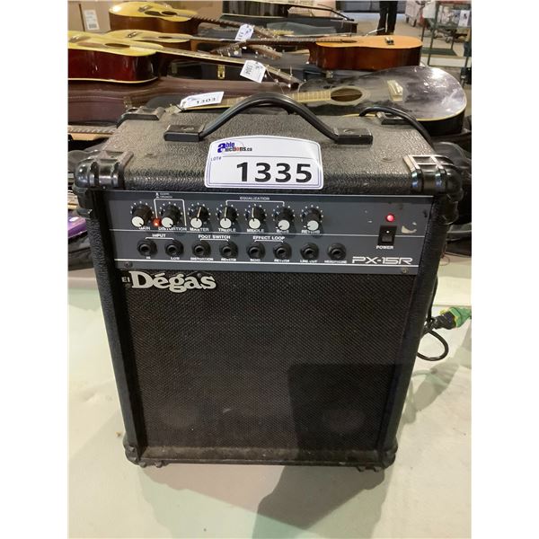 DEGAS PX-15R GUITAR AMP (POWERS ON)