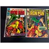 Image 2 : MARVEL THE INVINCIBLE IRON MAN 12 CENT COMPLETE RUN ISSUES 2-5