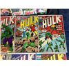 Image 8 : MARVEL THE INCREDIBLE HULK 12 & 15 CENT COMIC BOOKS INCOMPLETE RUN ISSUES 110-139