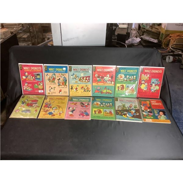 ASSORTED DELL WALT DISNEY COMICS AND STORIES