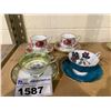 Image 1 : 4 BONE CHINA TEACUPS WITH SAUCERS, BRANDS INCLUDE; PARAGON AND ROYAL ALBERT