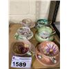 Image 1 : BONE CHINA TEACUPS WITH SAUCERS, BRANDS INCLUDE; CELEBRATE, CHIYODA, AND QUEEN ANNE