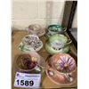 Image 1 : BONE CHINA TEACUPS WITH SAUCERS, BRANDS INCLUDE; CELEBRATE, CHIYODA, AND QUEEN ANNE