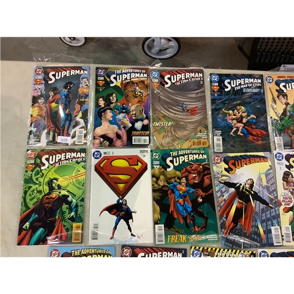 ASSORTED DC SUPERMAN COMIC BOOKS