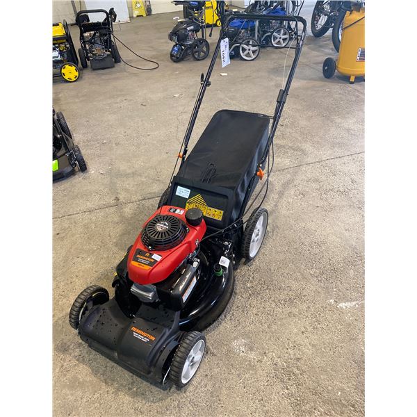 *TESTED WORKING* REMINGTON SELF PROPELLED 160CC GAS POWERED LAWN MOWER WITH HONDA GCV 160 MOTOR