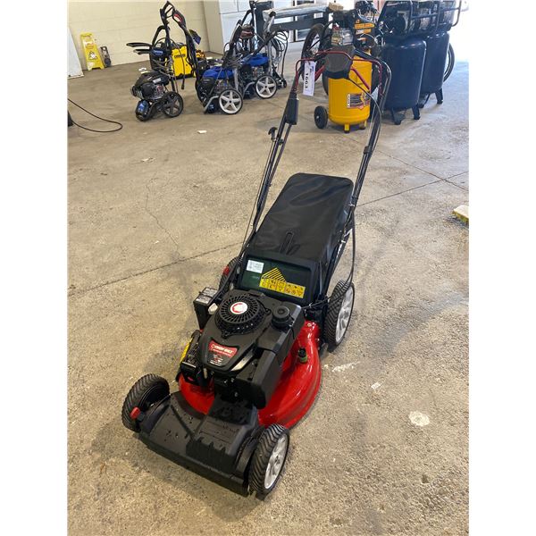 *TESTED WORKING* TROY-BILT 21  159CC ELECTRIC START SELF PROPELLED GAS POWERED LAWN MOWER