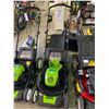 Image 1 : *TESTED WORKING* GREENWORKS PRO 21" 80VOLT LITHIUM LAWNMOWER WITH BATTERY, AND CHARGER