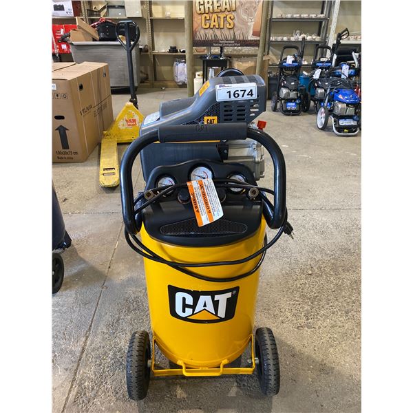 *TESTED WORKING* CAT 20 GALLON AIR COMPRESSOR MODEL 691915CT