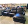 Image 2 : LEATHER ELECTRIC RECLINING SECTIONAL