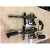 Image 2 : 2 TAG 5M RECON PAINTBALL GUNS WITH DOUBLE TAP TRIGGERS 1 CO2 TANK