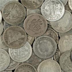 Lot of 20 Barber Dimes