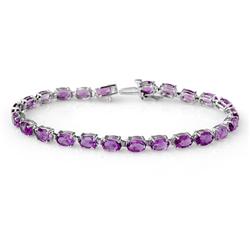 10.10 ctw Amethyst Ladies Bracelet