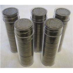 Lot of 100 V Liberty Nickels-