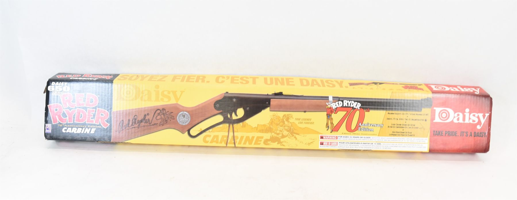 Daisy Red Reyder As New Daisy Red Ryder 70th Anniversary BB Gun w/ Original Box