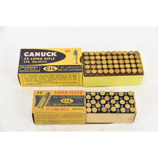 100 Rounds CIL 22 LR Ammunition