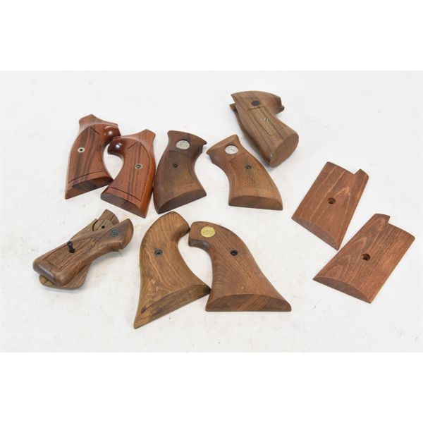 Box Lot Wood Pistol Grips