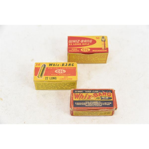 150 Rounds Whiz Bang 22 Ammunition