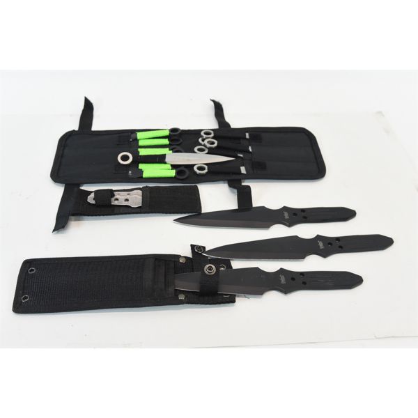 Box Lot Throwing Knives