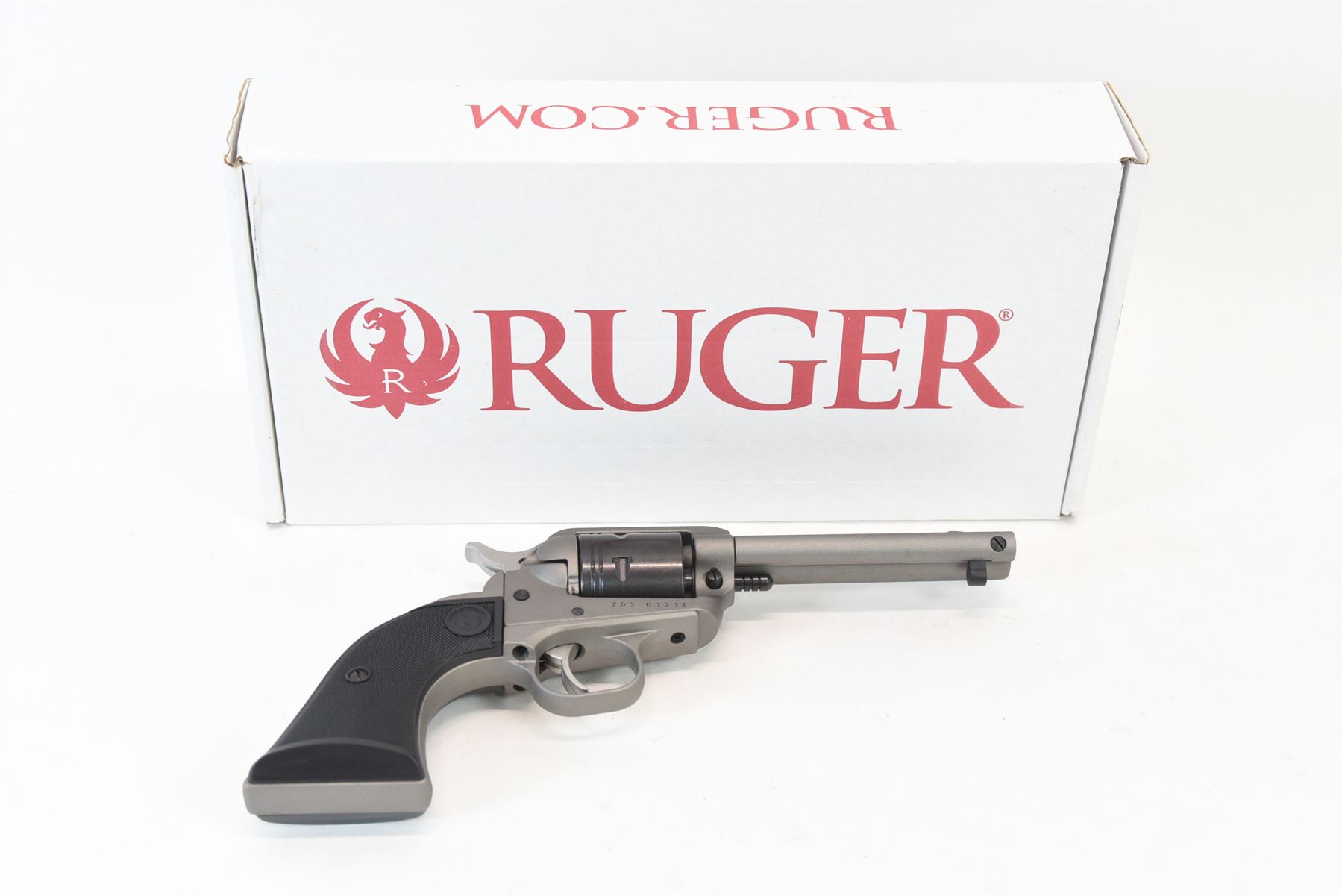 Ruger Wrangler Silver Cerakote 22LR - Landsborough Auctions