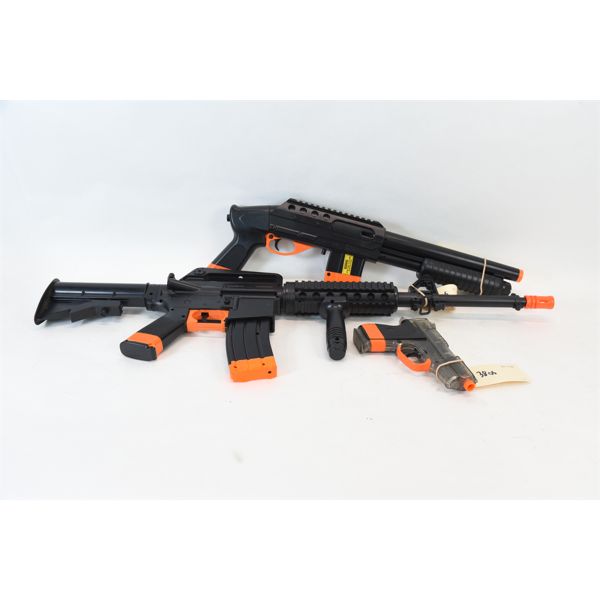 Box Lot Toy Firearms
