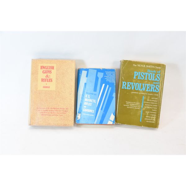 Box Lot 3 Gun Books