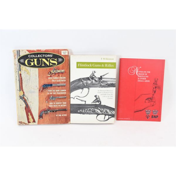 Box Lot 3 Gun Books