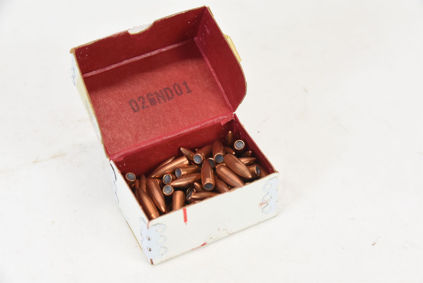 Open Box 80 Winchester .22 Caliber .224 FMC 55gr Bullets