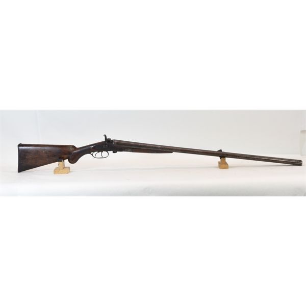 E James Model Under Lever Shotgun