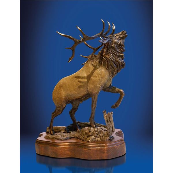 “Wapiti” - Lorenzo Ghiglieri  Elk Bronze