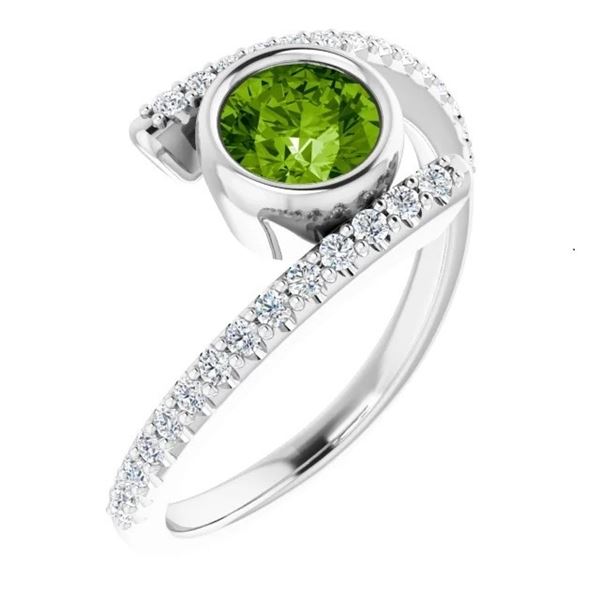 Michigan – Emerald and Diamonds Ring