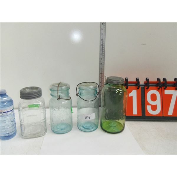 Vintage Canning Jars