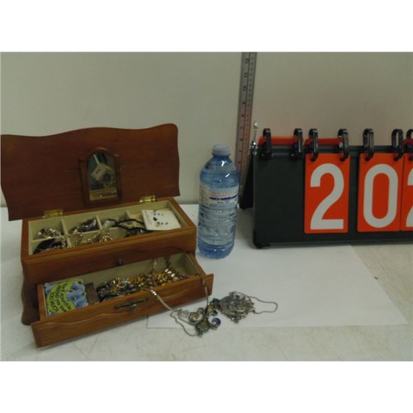 Jewellery Box With Costume Jewellery