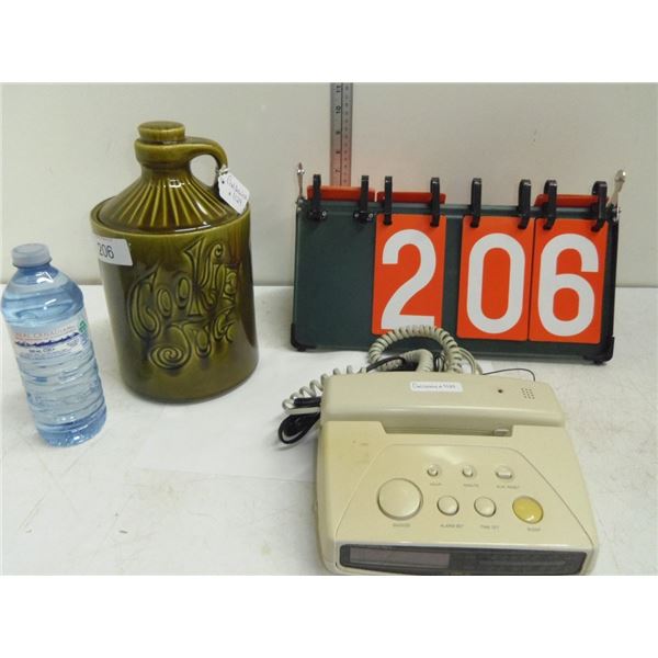 Vintage Cookie Jar & Phone