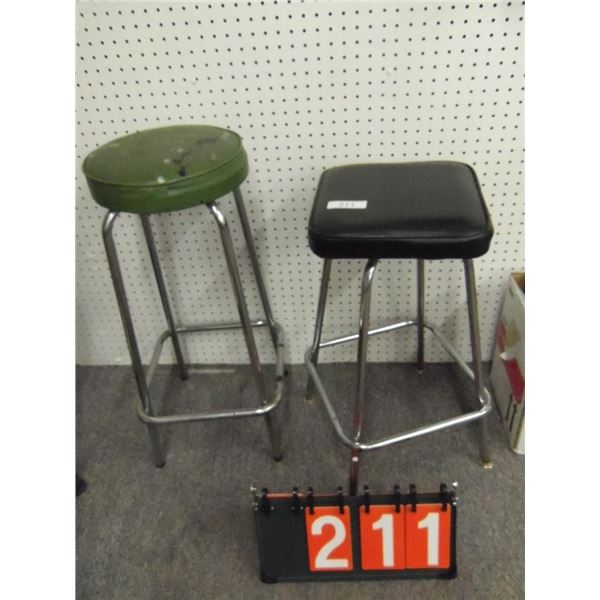 2-Vintage Bar Stools